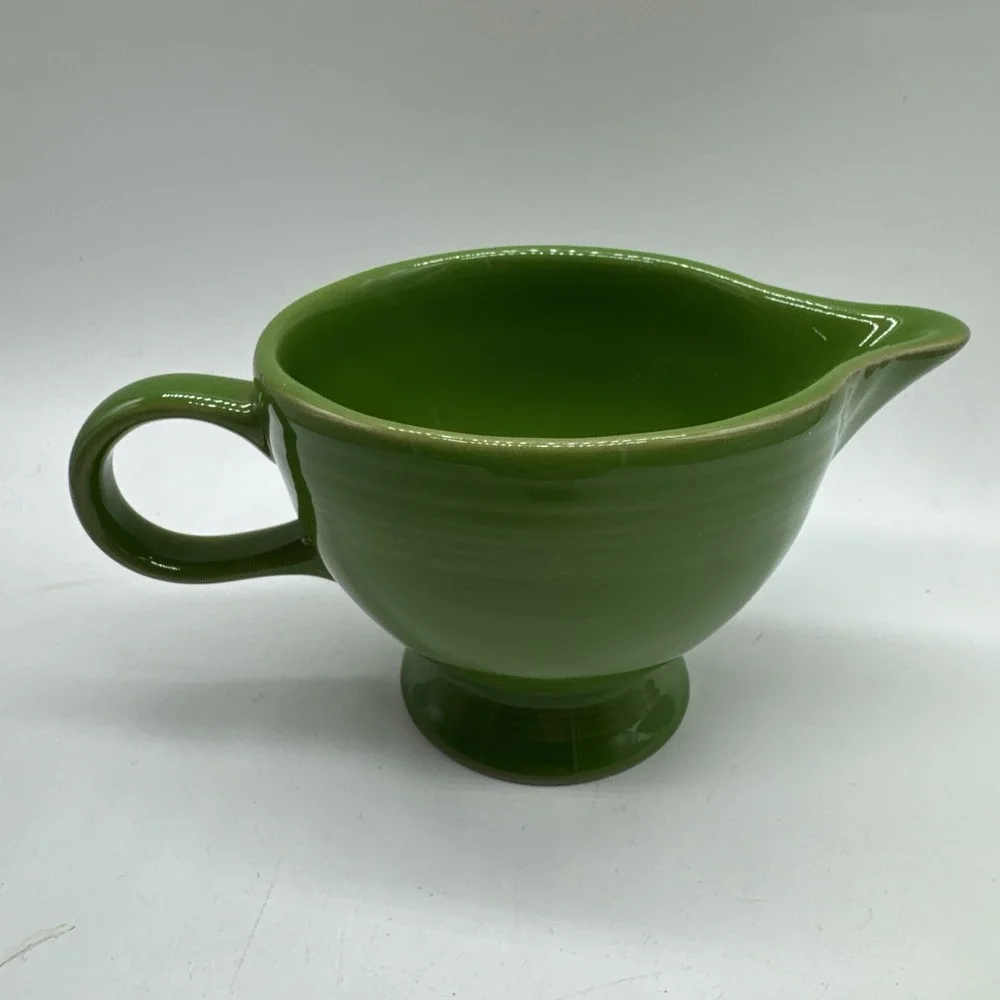 Homer Laughlin Fiesta Fiestaware Individual Creamer in Shamrock 7 ounces